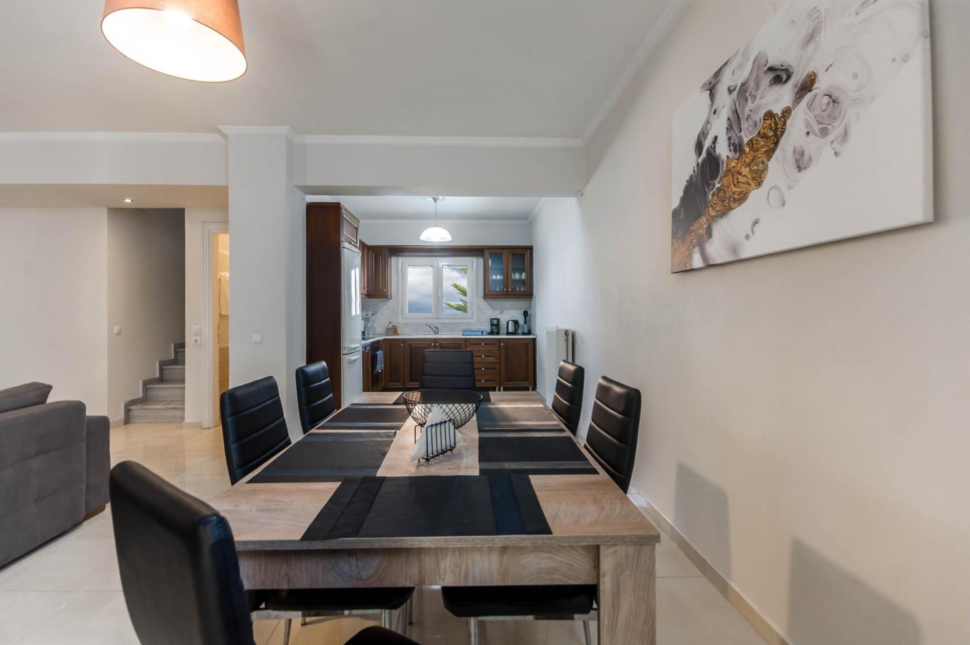 דירות Alepou Διωροφη Μεζονετα-2Km Απο Το Κεντρο-Iliana House מראה חיצוני תמונה